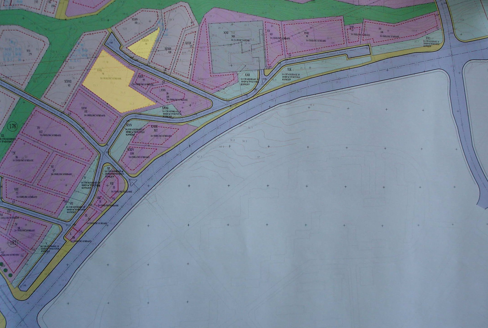 Extrait du plan d’urbanisme